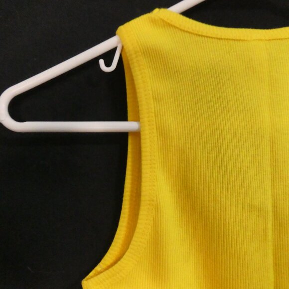 EXIST | small | Ribbed Yellow MIAMI tank Top | NWOT - Picture 9 of 14